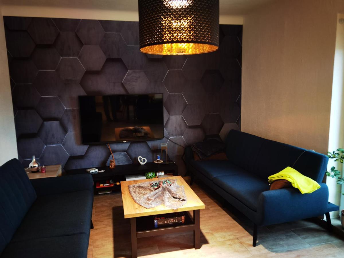 Modernes Behagliches Haus Mit Kamin, Terrasse Und Garten Magdeburgo Esterno foto